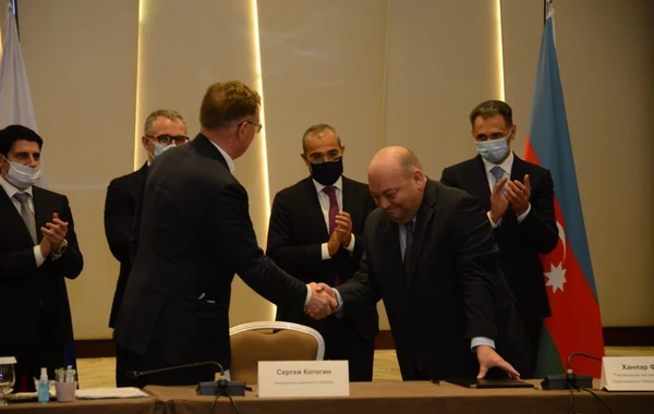 Rusiyanın "KamAZ" şirkəti ilə Gəncə Avtomobil Zavodu arasında memorandum imzalanıb - FOTO