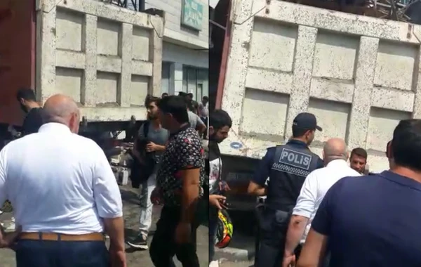 Bakıda üç avtomobil toqquşub - YENİLƏNİB - VİDEO