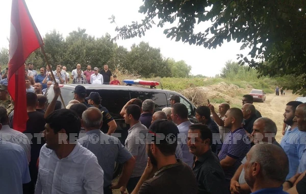 Snayperlə vurulan şəhid Fərman Yaqublu dəfn edildi - YENİLƏNİB - FOTO