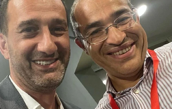 Mikayıl Cabbarov “Qarabağ”ın düşərgəsində - FOTO