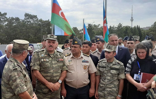 Şəhid zabitin anım günü qeyd edilib - FOTO