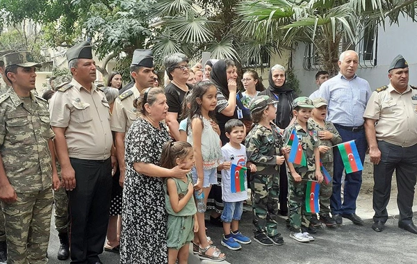 Şəhid zabitin anım günü qeyd edilib - FOTO
