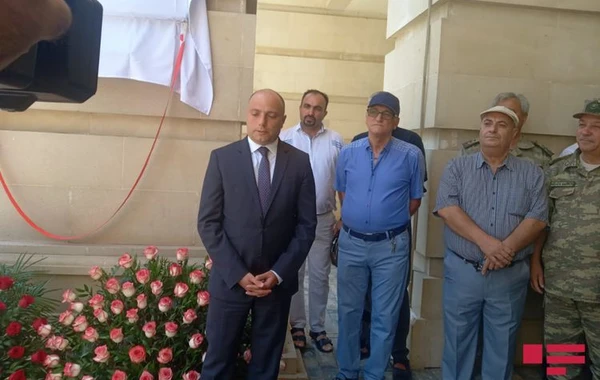Amaliya Pənahovanın barelyefinin açılışı olub - FOTO