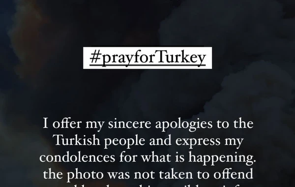 Rusiyalı bloger paylaşımı silib türk xalqından üzr istədi - FOTO