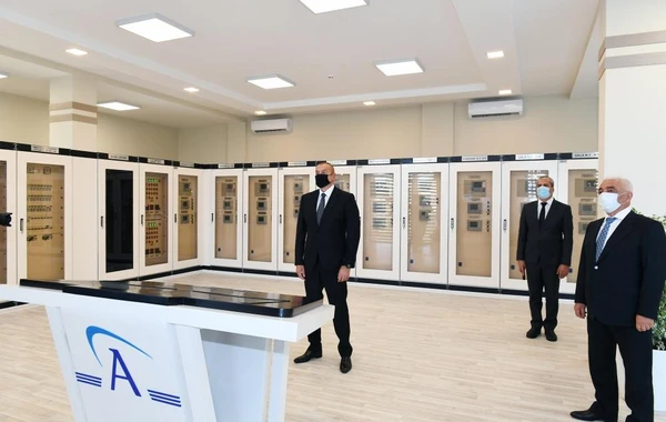 İlham Əliyev “Suraxanı” yarımstansiyasının açılışında iştirak edib - FOTO