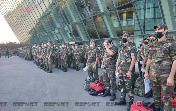 Azərbaycan yanğın-xilasetmə qüvvələrinin növbəti qrupu Türkiyəyə yola düşüb - FOTO