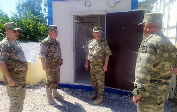 Министр обороны осмотрел военно-медицинские учреждения в Кельбаджарском и Лачинском районах - ФОТО/ВИДЕО