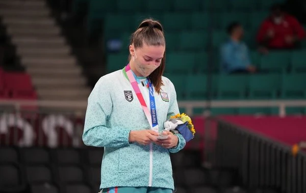 Zaretskaya ağladı: “Qızıl medal qazana bilərdim” - FOTO