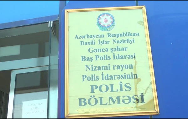Gəncədə silsilə oğurluq etməkdə şübhəli bilinən şəxs saxlanıldı - FOTO