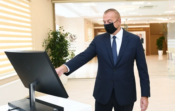 Президент Ильхам Алиев принял участие в открытии подстанции "Абшерон" - ФОТО