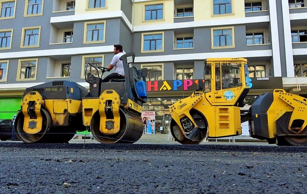 Bakının Bəhruz Nuriyev küçəsi əsaslı təmir olunur - FOTO