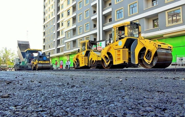 Bakının Bəhruz Nuriyev küçəsi əsaslı təmir olunur - FOTO