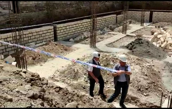 Qanunsuz tikintinin qarşısı alındı - VİDEO