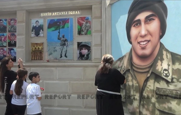 Biləsuvarda "Şəhidlər" xatirə kompleksinin açılışı olub - FOTO