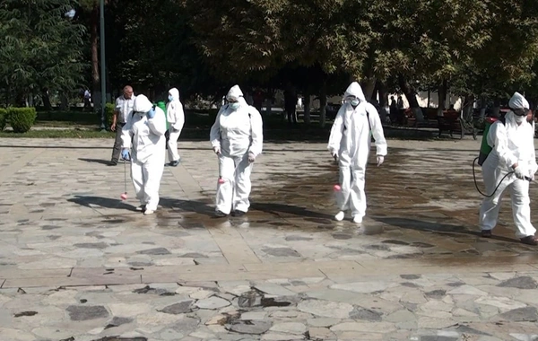 Tovuzda dezinfeksiya işlərinə başlanıldı - FOTO