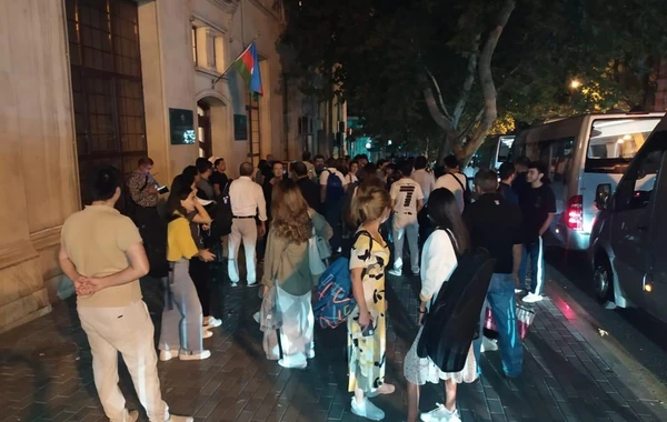 Azərbaycan diaspor nümayəndələri Şuşaya yola düşüb - FOTO