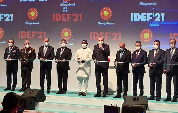 Zakir Həsənov “IDEF-2021” sərgisinin açılış mərasimində - FOTO