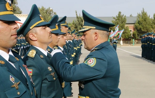 Prezidentin təltif etdiyi sərhədçilərə orden və medallar təqdim olundu - FOTO