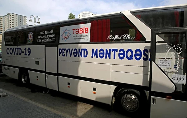 TƏBİB səyyar avtobuslarda peyvəndlənməyə start verdi - FOTO