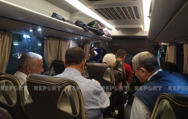 Bir qrup şuşalı doğma şəhərinə yola düşüb - FOTO
