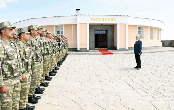 Naxçıvanın strateji yüksəkliklərində müdafiə istehkamları möhkəmləndirilib - FOTO