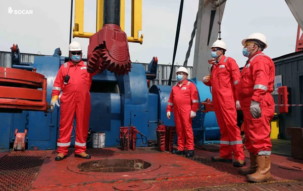 “Ümid” qaz-kondensat yatağında rekord göstəricilərlə 18 saylı quyu istismara verildi - FOTO