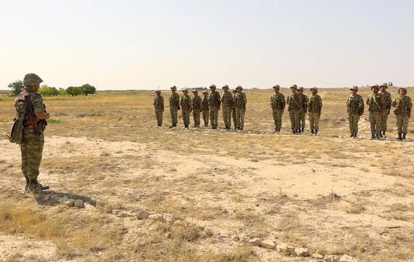 Ordumuzun minaatan bölmələrində döyüş hazırlığı məşğələləri keçirilir - VİDEO/ FOTO