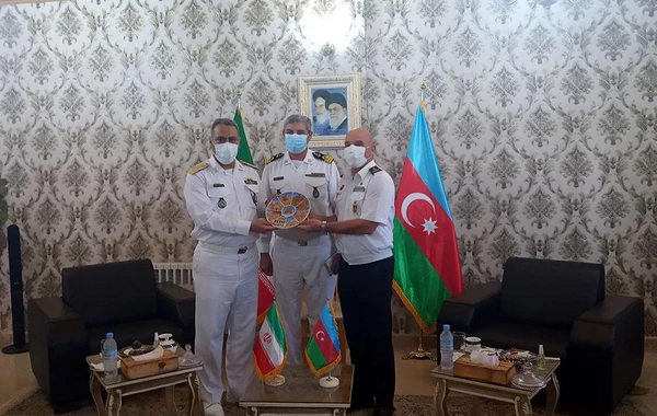 Azərbaycan və İran-ın HDQ nümayəndə heyətləri görüşüb - FOTO