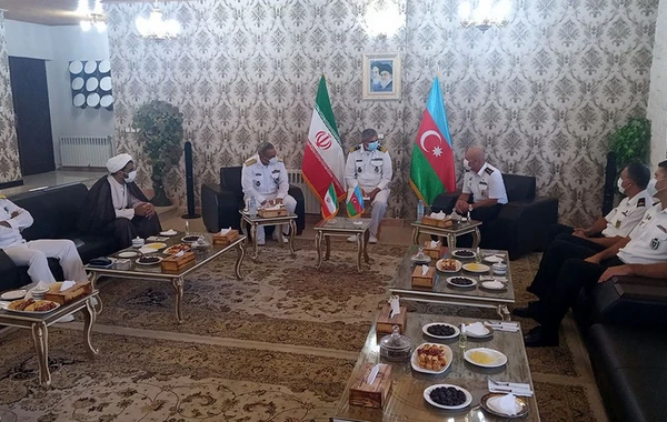 Azərbaycan və İran-ın HDQ nümayəndə heyətləri görüşüb - FOTO