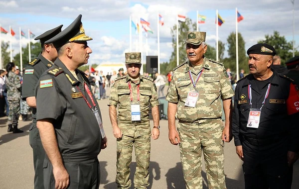 Nizam Osmanov “Beynəlxalq Ordu Oyunları - 2021” yarışlarının açılış mərasimində - FOTO