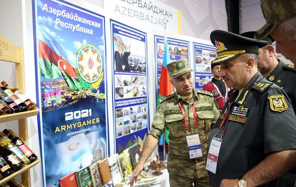 Nizam Osmanov “Beynəlxalq Ordu Oyunları - 2021” yarışlarının açılış mərasimində - FOTO