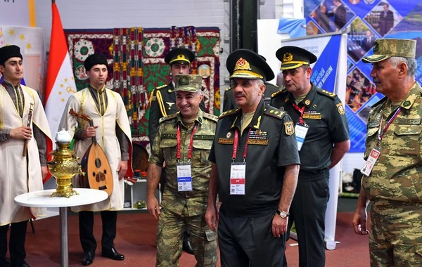 Nizam Osmanov “Beynəlxalq Ordu Oyunları - 2021” yarışlarının açılış mərasimində - FOTO