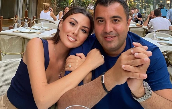 Safura Əlizadə həyat yoldaşı ilə - FOTO