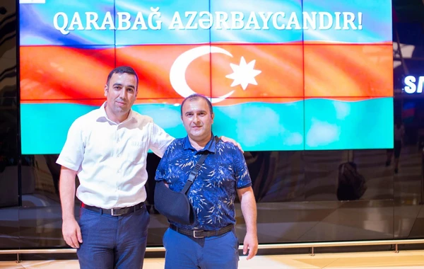 Türkiyəyə göndərilən daha 7 qazimiz sağalaraq Vətənə geri dönüb - FOTO