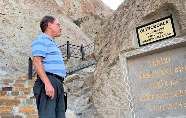 ABŞ səfiri Əlincə qalasında olub - FOTO