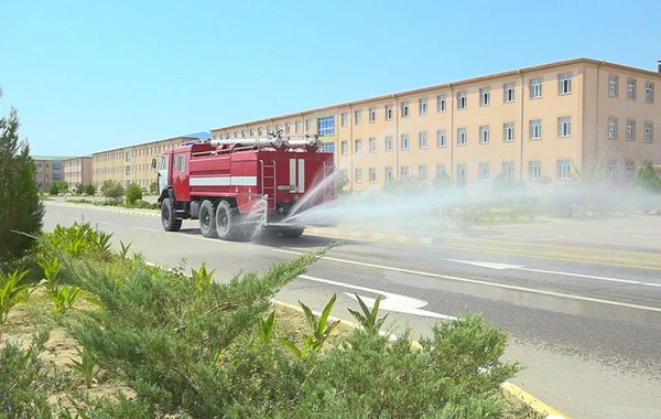 Naxçıvan hərbi hissləərində yoluxucu xəstəliklərə qarşı qabaqlayıcı tədbirlər görülüb - VİDEO/ FOTO