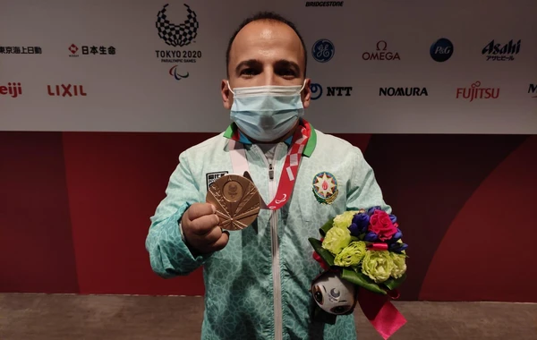 Азербайджан завоевал первую медаль на Паралимпийских играх в Токио - ФОТО