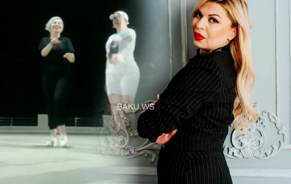 Zümrüd Qasımova Dənizkənarı bulvarda rəqs etdi - VİDEO