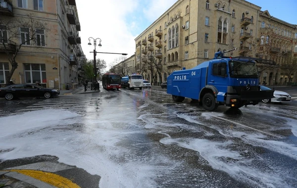 Sabah paytaxt küçələri dezinfeksiya ediləcək