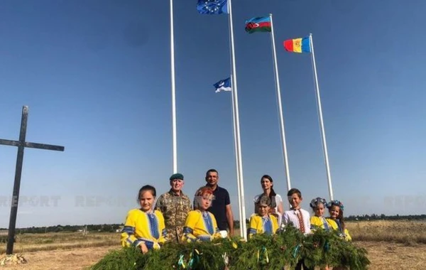 Увековечена память азербайджанцев, погибших за Украину - ФОТО