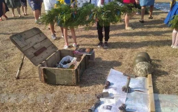 Увековечена память азербайджанцев, погибших за Украину - ФОТО