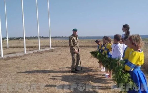Увековечена память азербайджанцев, погибших за Украину - ФОТО