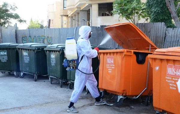 Bu gün Bakıda 550 küçə dezinfeksiya edilib - FOTO