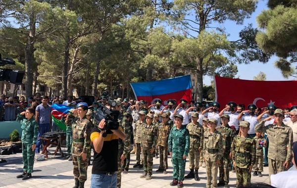 Ələtdə şəhid Elnur İbrahimovun adına bulaq istifadəyə verilib - FOTO
