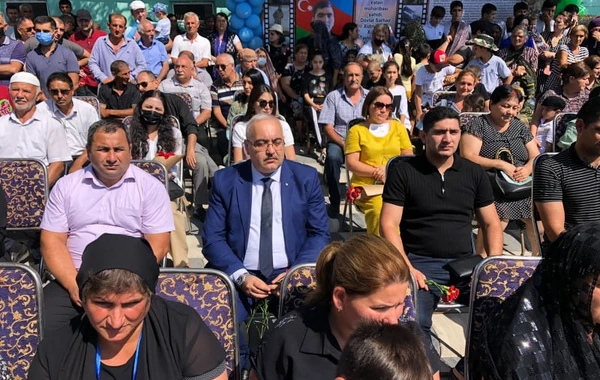 Ələtdə şəhid Elnur İbrahimovun adına bulaq istifadəyə verilib - FOTO
