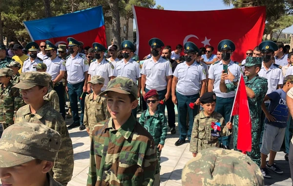 Ələtdə şəhid Elnur İbrahimovun adına bulaq istifadəyə verilib - FOTO
