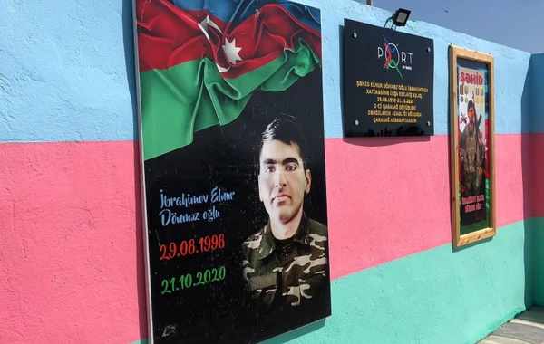 Ələtdə şəhid Elnur İbrahimovun adına bulaq istifadəyə verilib - FOTO