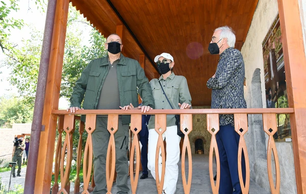 Şuşada Bülbülün ev-muzeyinin bərpadan sonra açılışı olub - FOTO