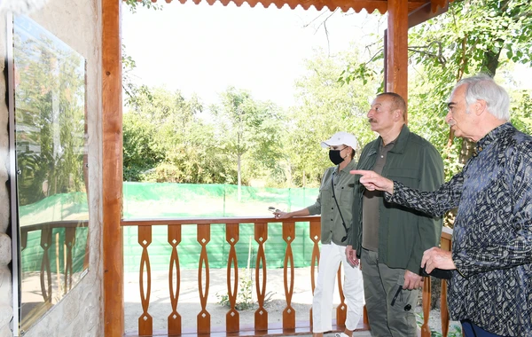 Şuşada Bülbülün ev-muzeyinin bərpadan sonra açılışı olub - FOTO