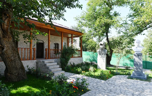 Şuşada Bülbülün ev-muzeyinin bərpadan sonra açılışı olub - FOTO